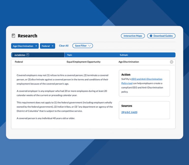 Easily view compliance rules 