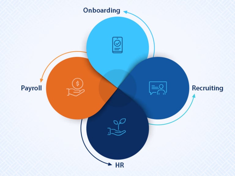 Support every stage from hiring candidates to paying new hires