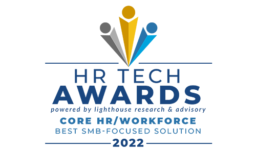 HR Tech Award for Best Small Business Focused Solution