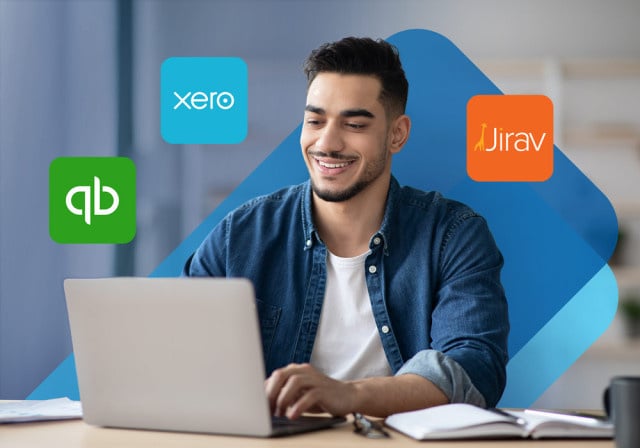 A business owner looking at different Paychex integrations