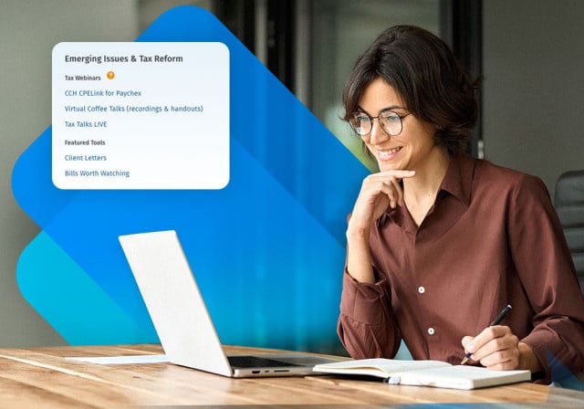 An accountant registering for the Accountant Knowledge Center