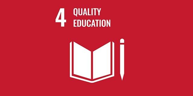 logotipo de educación de calidad