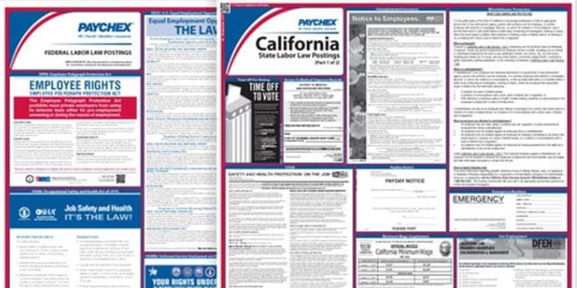 Paychex Labor Laws Posters