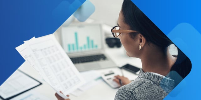 Business owner running payroll 