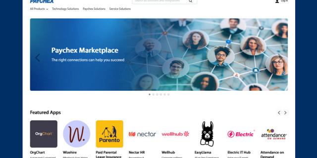 Paychex Marketplace for App Integrations