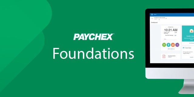 Paychex Foundations, a payroll and HR package