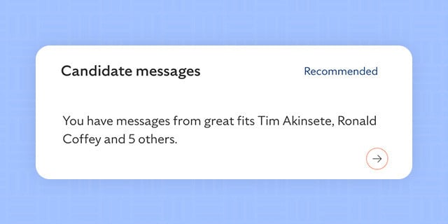 Paychex WISE Hire candidate messages