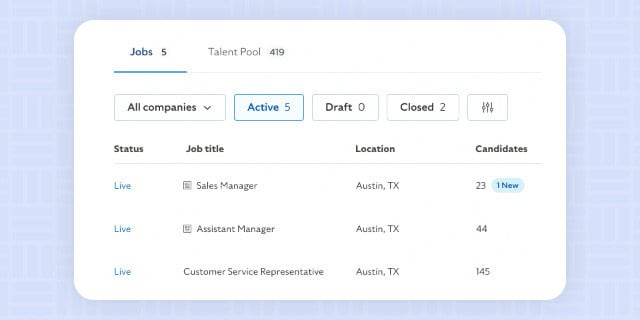 WISE Hire job postings