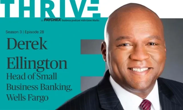 Derek Ellington, Head of Small Business Banking at Wells Fargo