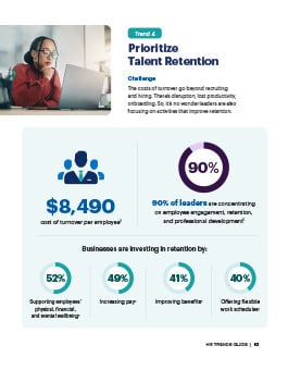 HR trends infographic