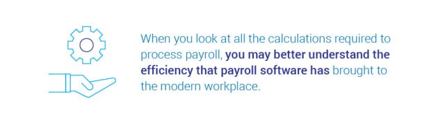 calculating a paycheck