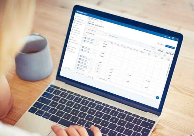 Entering payroll with Paychex Flex