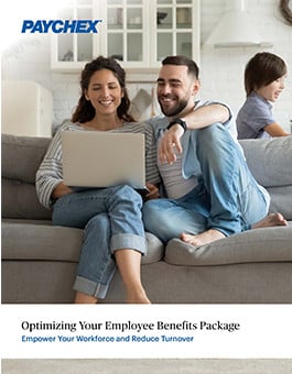 preview image of the "optimizing your employee benefits package" guide