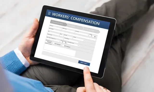 An employee applying for workers' comp