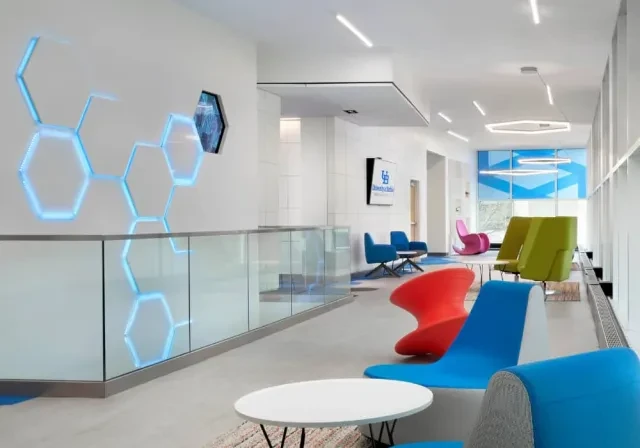 The Verve Partnership redesigned a building at the University at Buffalo. 