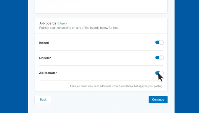 Integrate with popular job platforms