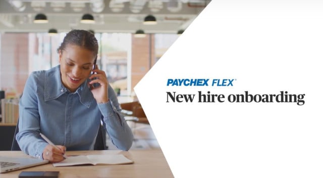new onboarding hire with Paychex Flex