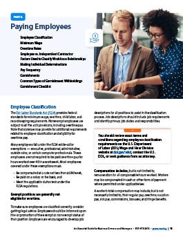 Paying Employers 