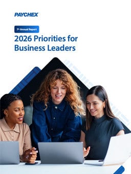 3 executive women working on a laptop