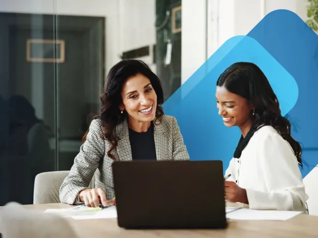 Woman meeting with Financial Advisor