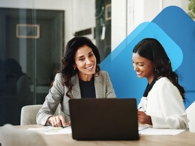 Woman meeting with Financial Advisor