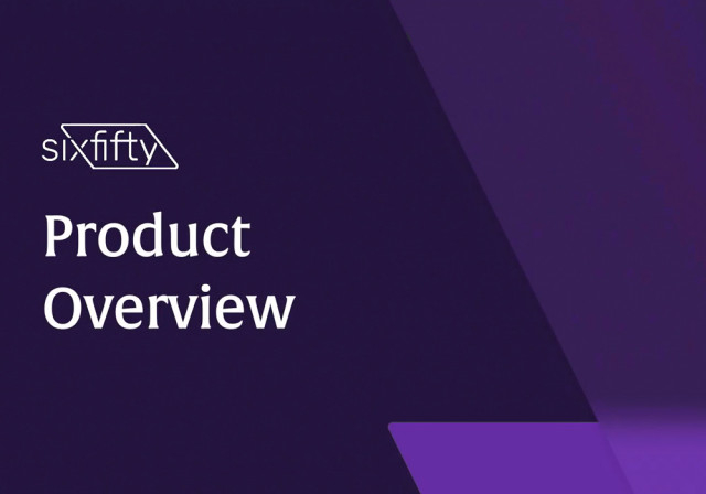 sixfifty Product Overview