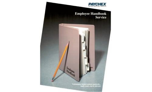 The First Paychex Employee Handbook 