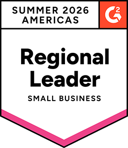G2 award - Regional leader for small business in the Americas