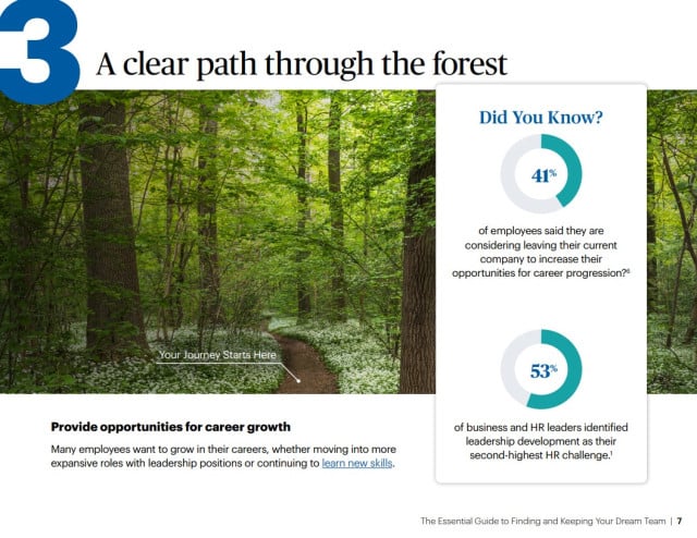Finding & Keeping Talent Ad Campaign Page 4