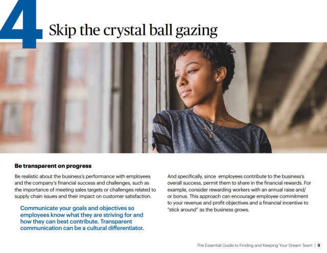 Finding & Keeping Talent Ad Campaign Page 5