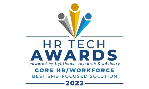 HR Tech award for best SMB-focused solution 2022