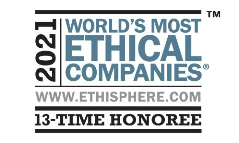 2021 World's Most Ethical Companies Logo