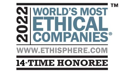 Logotipo de las empresas más éticas del mundo 2022