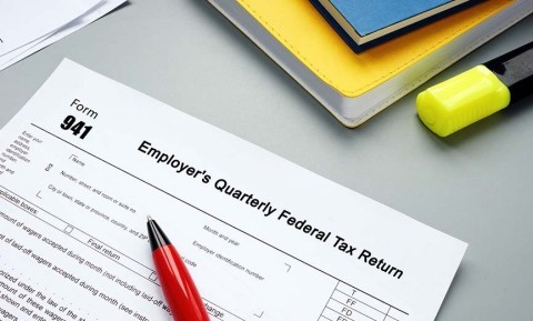 Employer's Quarterly Federal Tax Return IRS Form 941