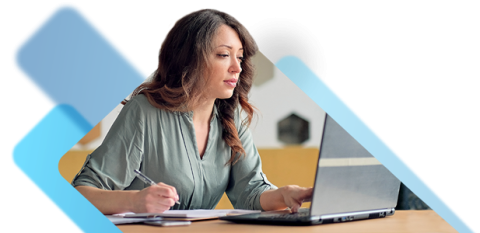 Business owner making a work schedule